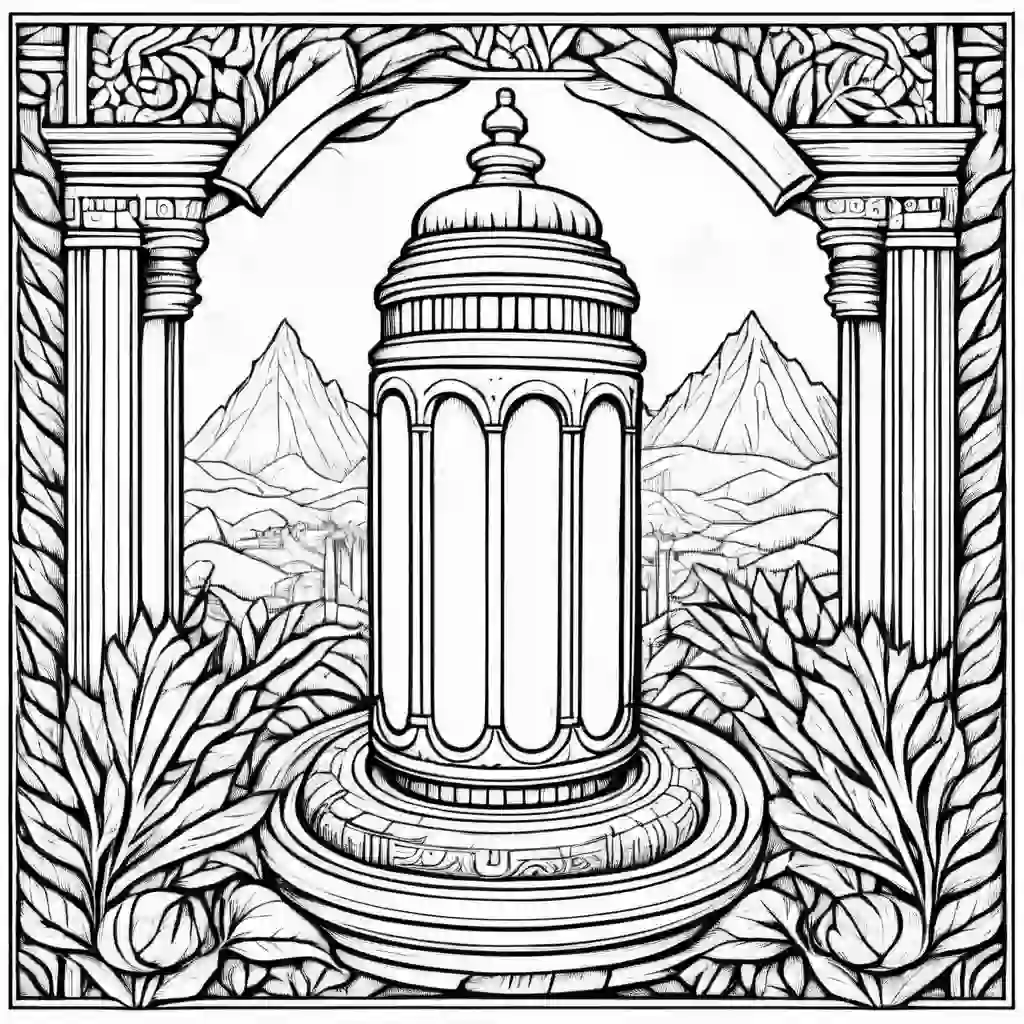 Ancient Scrolls coloring pages